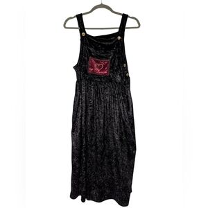 Love Tent Maternity Crushed Velvet Cami Dress & Overall with Nursing Opening S-L